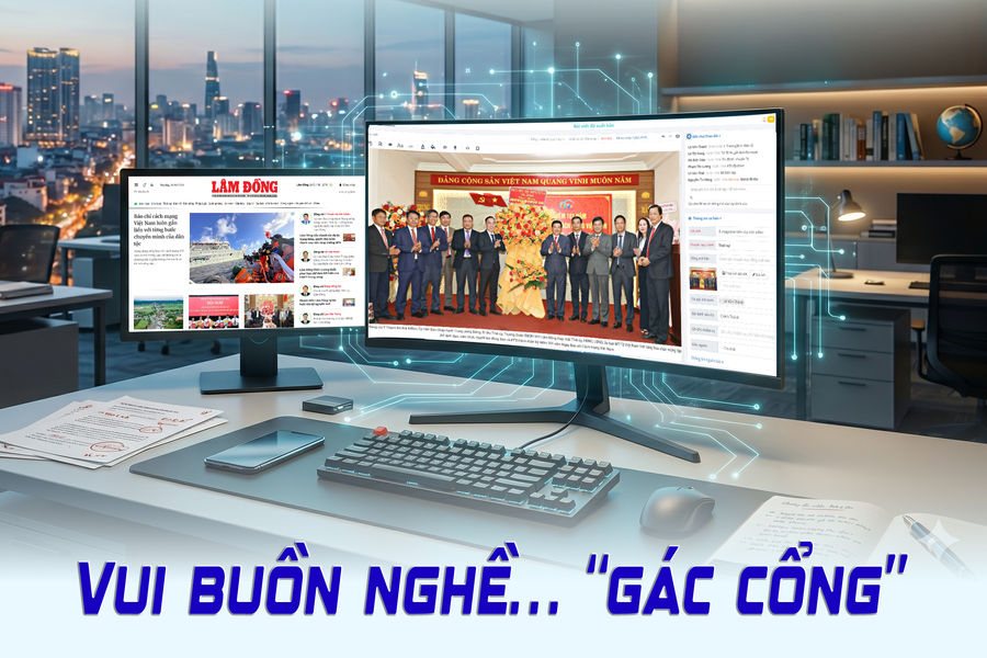 Vui buồn nghề … “gác cổng”