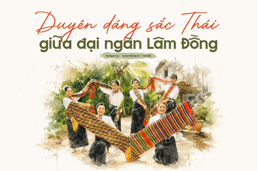 Duyên dáng sắc Thái giữa đại ngàn Lâm Đồng