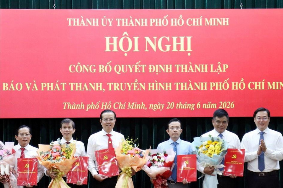 Thành lập Cơ quan Báo và Phát thanh, Truyền hình Thành phố Hồ Chí Minh