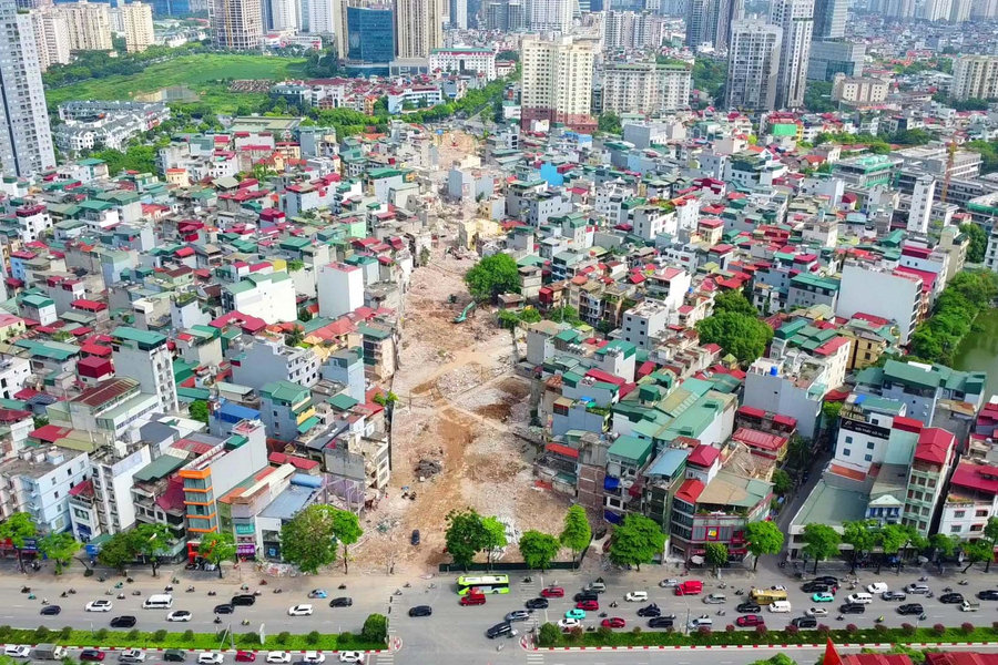 Đường Vành đai 2,5 đoạn Vũ Phạm Hàm - Trần Duy Hưng sắp hoàn tất giải phóng mặt bằng
