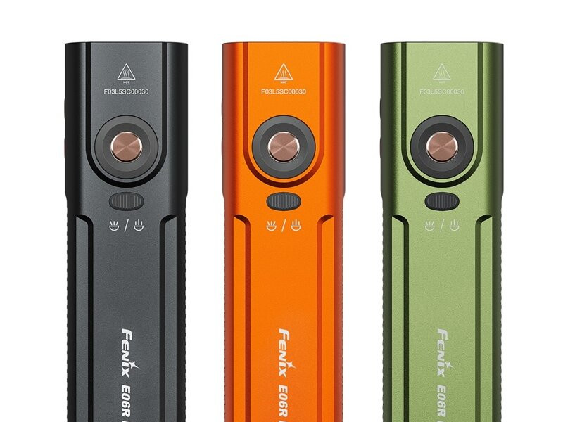 Fenix E06R Pro RG: Đèn pin EDC đa năng tích hợp laser và ánh sáng đỏ