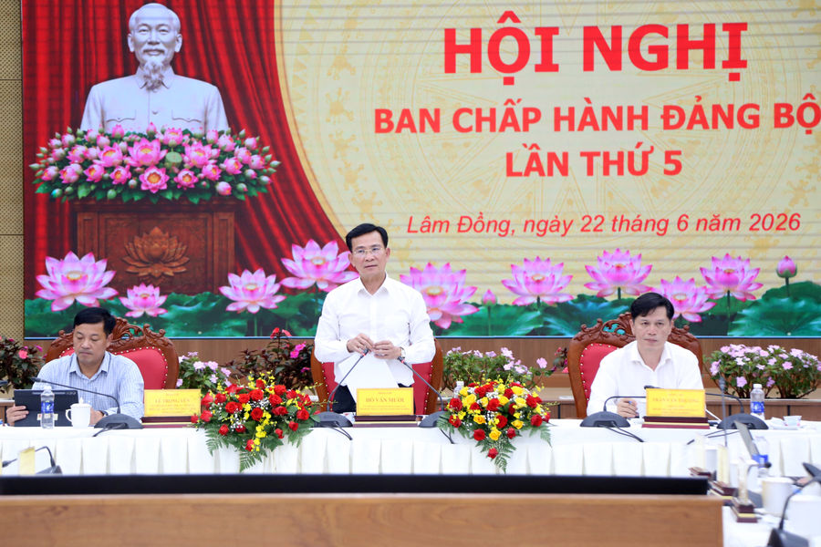 Đảng bộ UBND tỉnh Lâm Đồng tập trung toàn lực phấn đấu đạt mục tiêu tăng trưởng