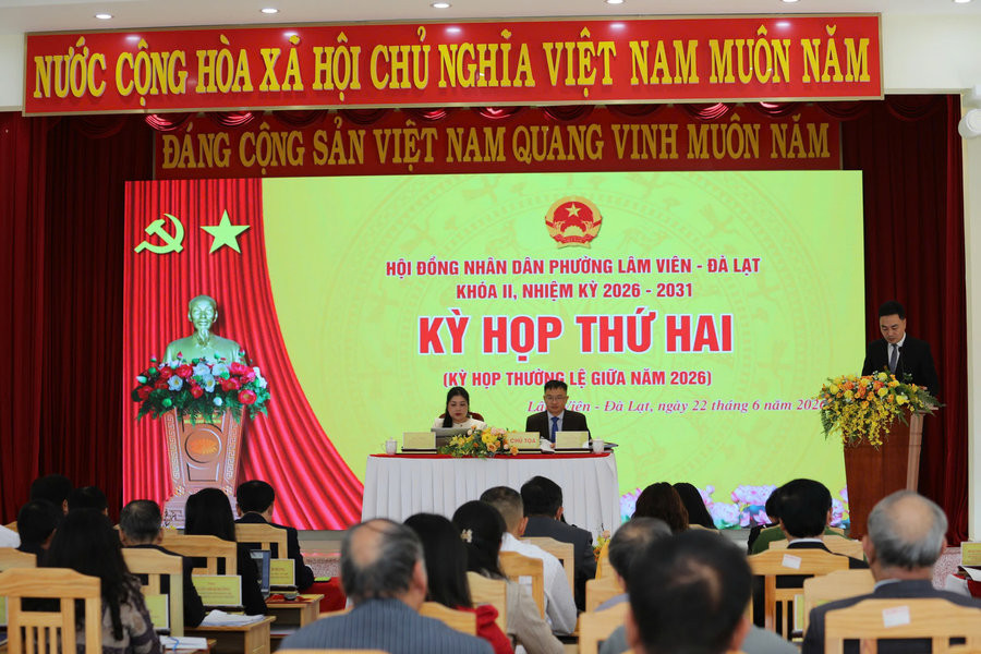 HĐND phường Lâm Viên - Đà Lạt thông qua 8 nghị quyết quan trọng