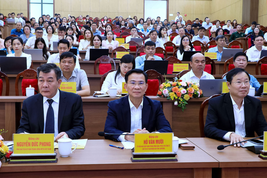 Quán triệt Nghị quyết Đại hội MTTQ Việt Nam lần thứ XI tại Lâm Đồng
