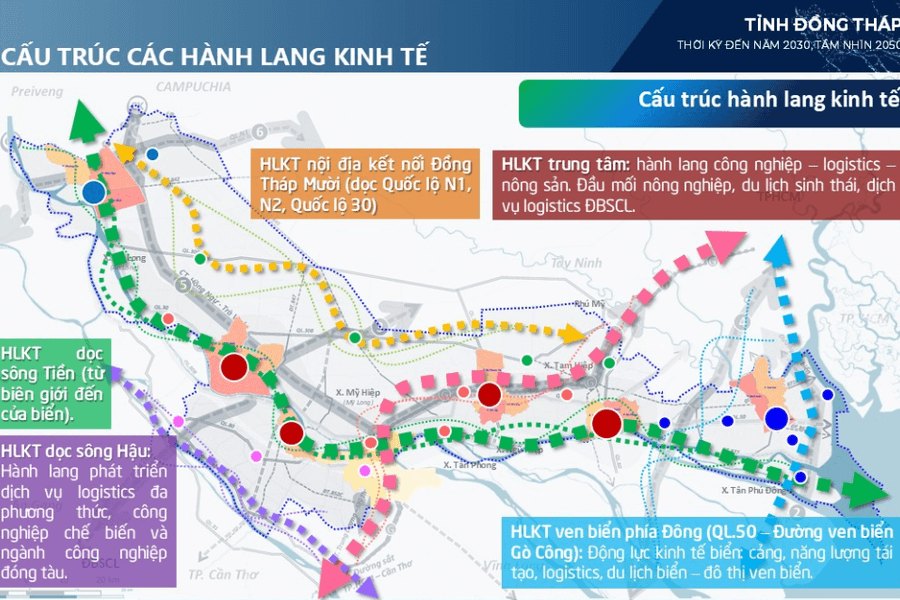 Hạ tầng Đồng Tháp: Khởi công 2 dự án giao thông trọng điểm hơn 1.400 tỷ đồng