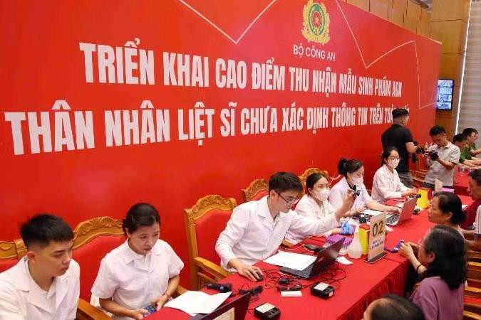 Đẩy nhanh tiến độ thu nhận, xác định danh tính hài cốt liệt sĩ, không để chậm trễ