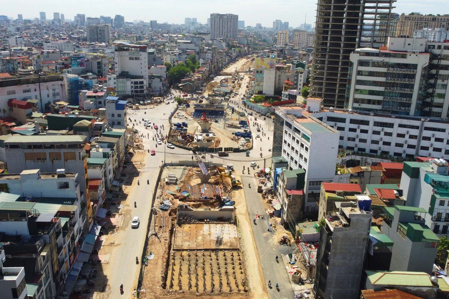 Vành đai 1 Hoàng Cầu - Voi Phục: Diện mạo hai cầu vượt hơn 7.200 tỷ đồng