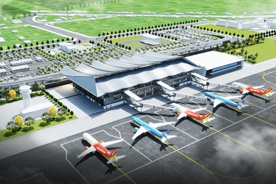 Mở rộng sân bay Đồng Hới tại Quảng Trị: Xây dựng nhà ga T2 hướng tới tiêu chuẩn quốc tế