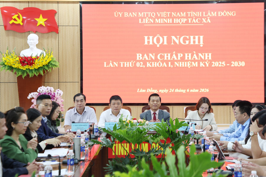 Hội nghị lần thứ 2 Ban Chấp hành Liên minh Hợp tác xã tỉnh Lâm Đồng khóa I