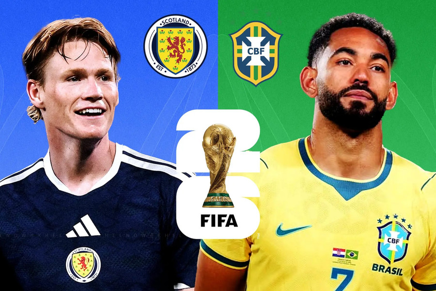 Nhận định Scotland - Brazil: Vinicius đối đầu ký ức World Cup 1998