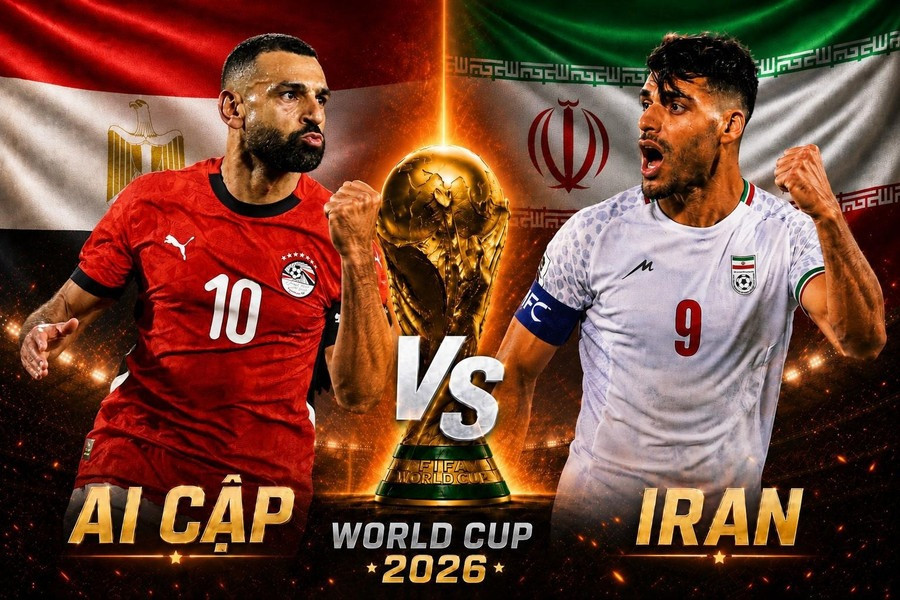 Link VTVgo VTV2 trực tiếp tỉ số Ai Cập vs Iran ngày 27/6/2026