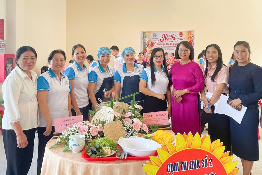 Phụ nữ Lâm Ðồng vun đắp giá trị gia đình
