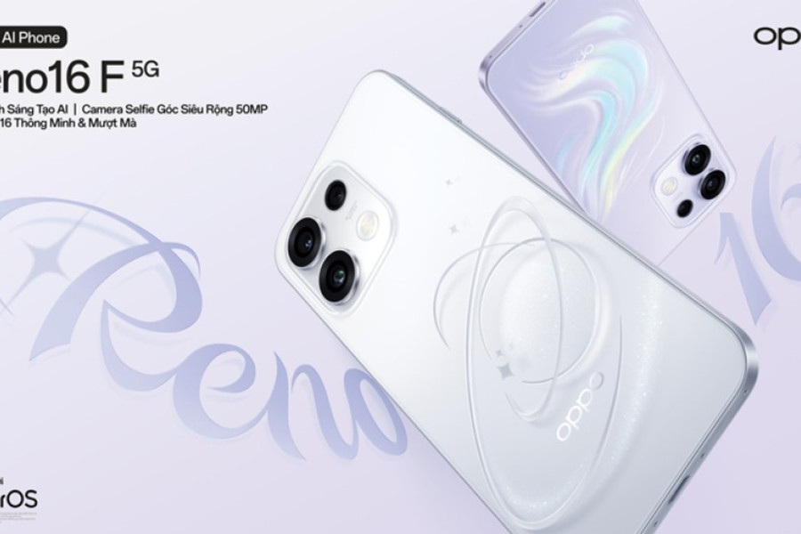 Cận cảnh OPPO Reno16 F: Camera selfie 50MP và pin 7000mAh liệu có thống trị phân khúc?