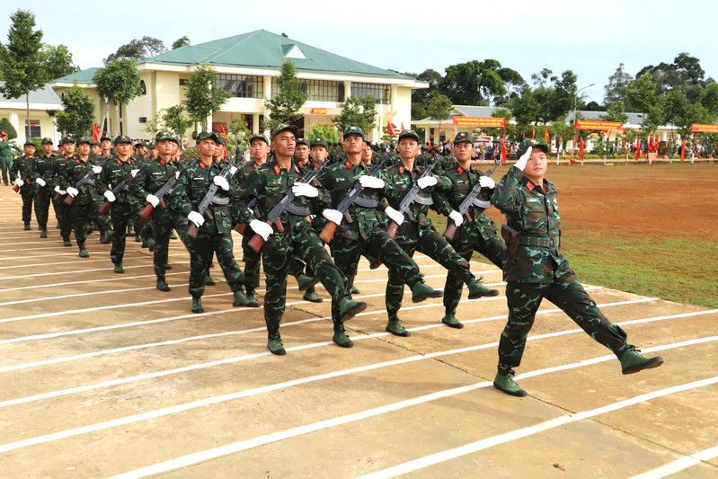 Tôi luyện để sẵn sàng bảo vệ biên cương