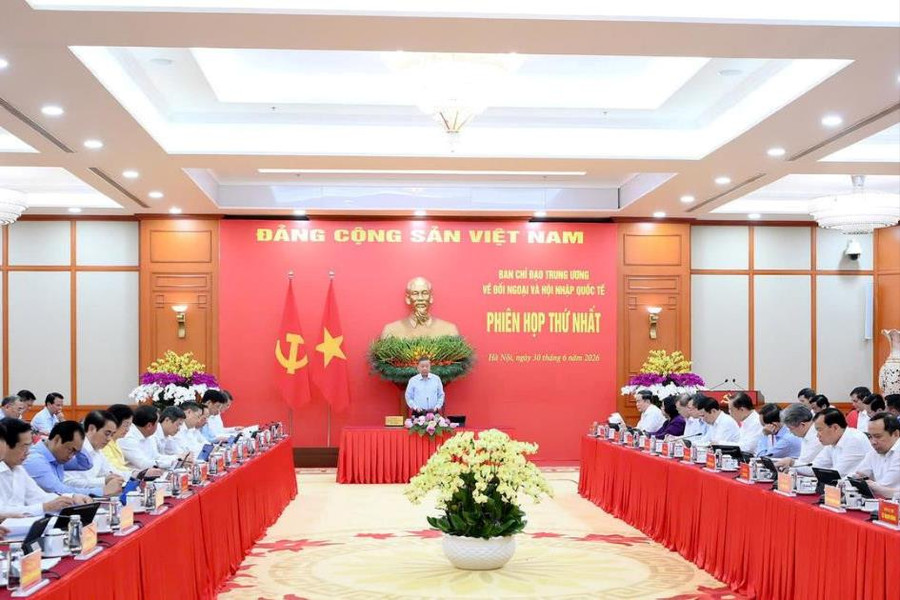 Phiên họp thứ nhất của Ban Chỉ đạo Trung ương về đối ngoại và hội nhập quốc tế