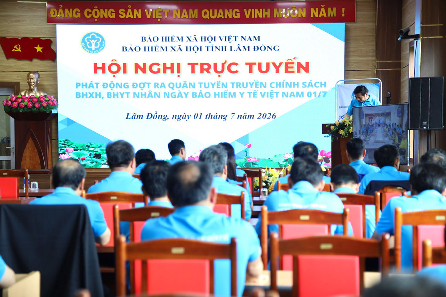 Lâm Đồng phát động đợt ra quân tuyên truyền chính sách BHXH, BHYT