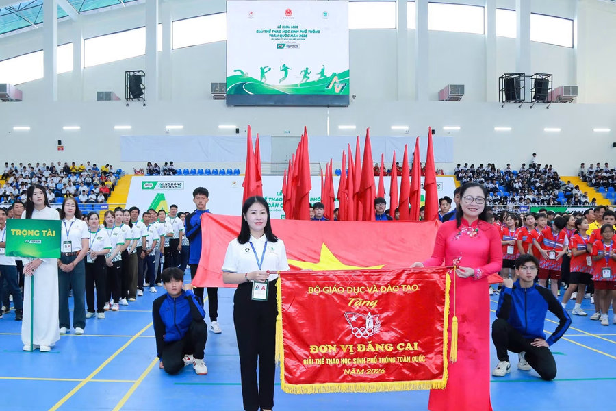 Giải Thể thao học sinh phổ thông toàn quốc: Xây dựng môi trường giáo dục năng động, phát triển toàn diện