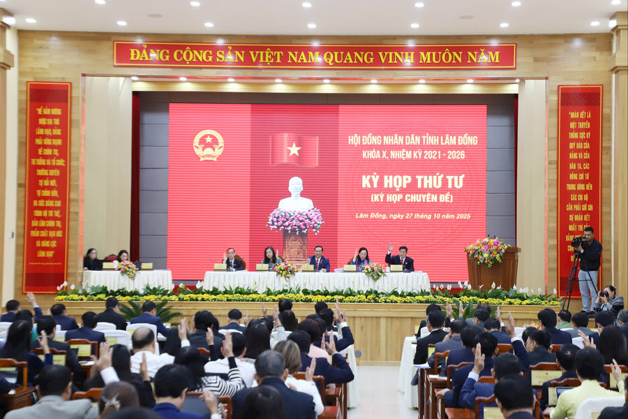 Kỳ họp thứ 4 HĐND tỉnh Lâm Đồng thông qua 13 nghị quyết