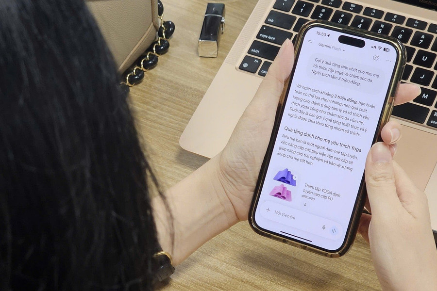 Google Gemini nâng cấp trải nghiệm mua sắm tại Việt Nam: Trợ lý AI thay đổi thói quen dùng