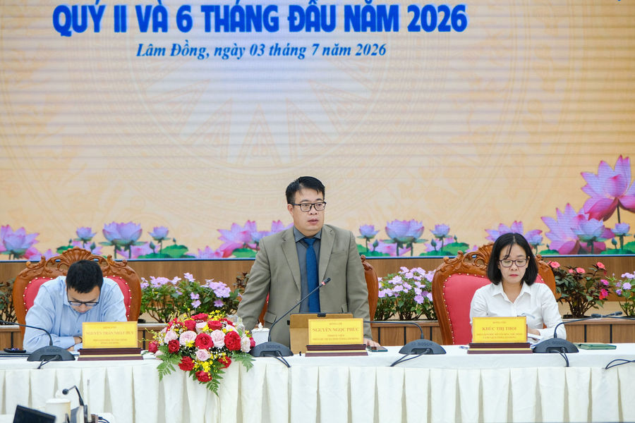 Lâm Đồng họp báo thông tin tình hình kinh tế - xã hội 6 tháng đầu năm 2026