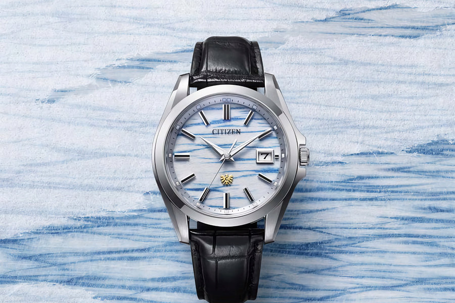 Citizen AQ4090-08A: Sự giao thoa giữa bộ máy Eco-Drive siêu chính xác và nghệ thuật giấy Washi