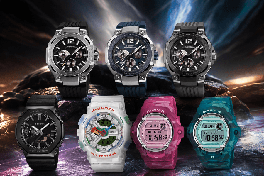 Casio ra mắt bộ sưu tập G-Shock và Baby-G tháng 7/2026: Từ phiên bản Pokémon đến GravityMaster cao cấp