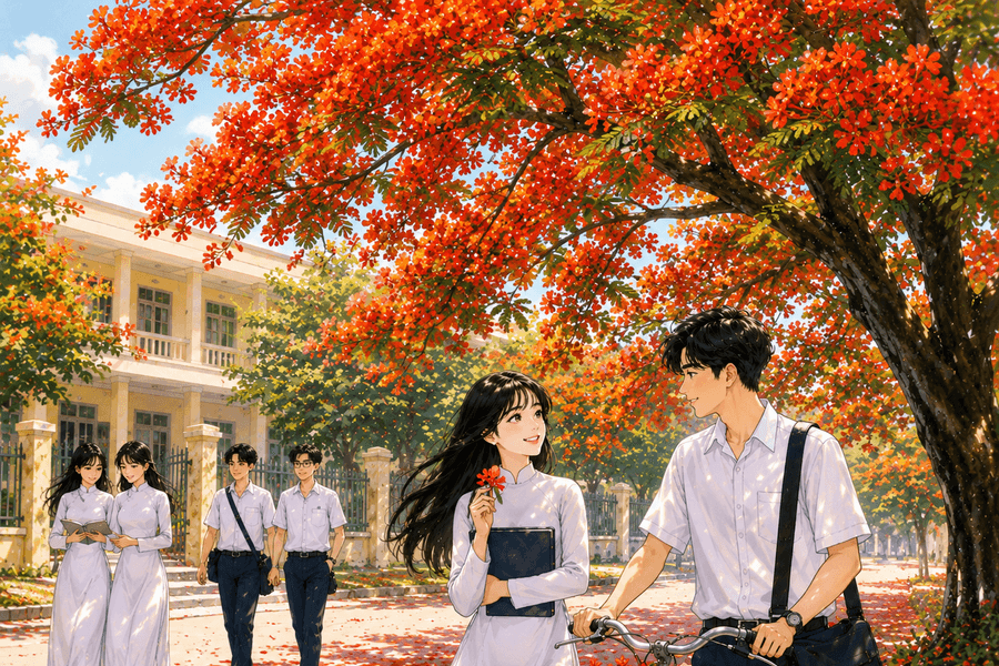 Mùa hoa học trò