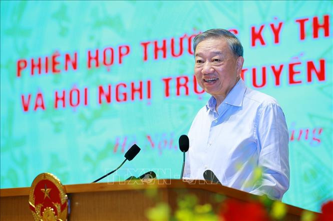 Tổng Bí thư, Chủ tịch nước Tô Lâm: Tháo gỡ ngay điểm nghẽn "tổ chức triển khai" để thúc đẩy tăng trưởng