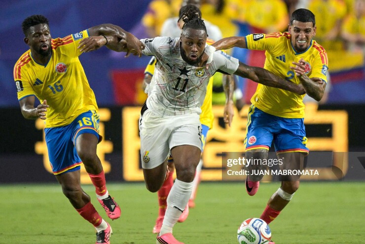 Colombia 1-0 Ghana: Arias ghi bàn quyết định đưa Los Cafeteros vào tứ kết