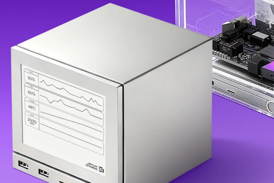 Nâng cấp Steam Machine với màn hình E-Ink: Giải pháp hiển thị thông số độc đáo cho game thủ