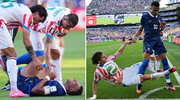 Trận Pháp - Paraguay: Khi bóng đá biến thành võ đài và sự bất lực của trọng tài