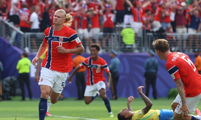 Erling Haaland rực sáng với cú đúp, Na Uy tiễn Brazil rời World Cup 2026