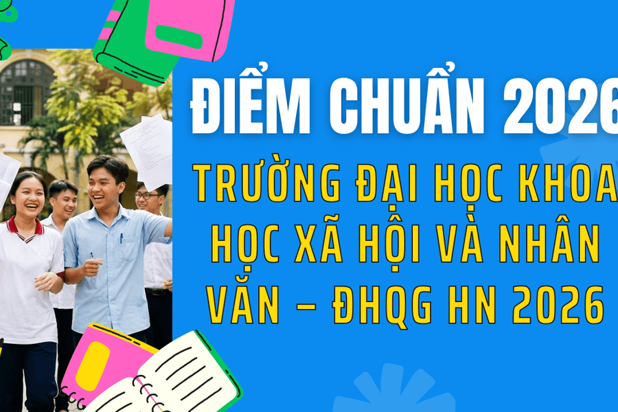 Điểm chuẩn Trường Đại học Khoa học Xã hội và Nhân văn – ĐHQG HN 2026