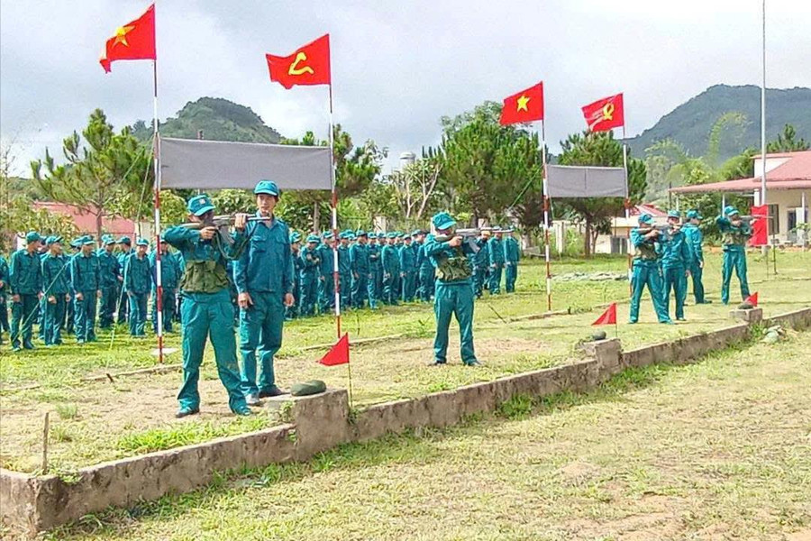 Giữ vững thế trận quốc phòng, an ninh địa phương