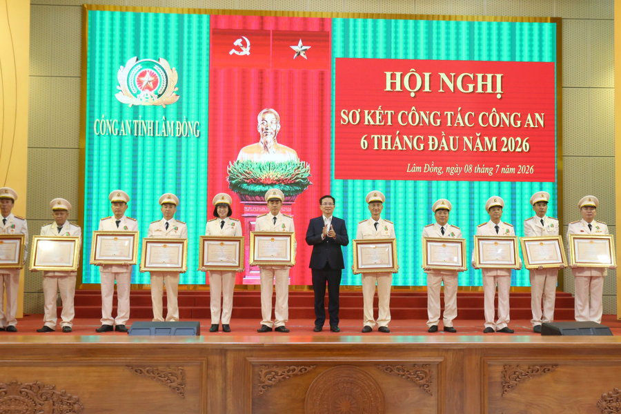 Công an tỉnh Lâm Đồng phát huy vai trò nòng cốt bảo đảm an ninh, trật tự, tạo điểm tựa phát triển kinh tế - xã hội