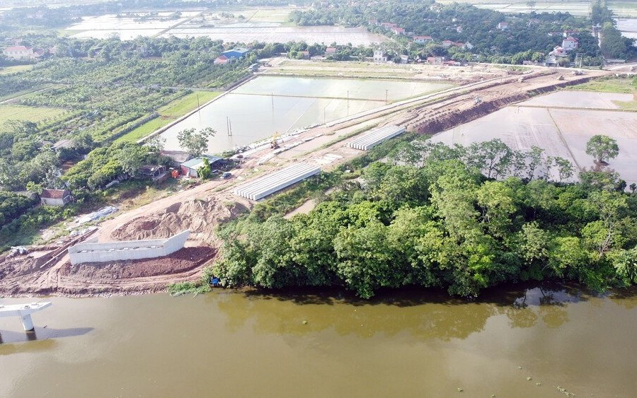 Ninh Bình xây cầu vượt sông Châu Giang hơn 376 tỷ đồng: Hạn chế giao thông thủy hơn một năm