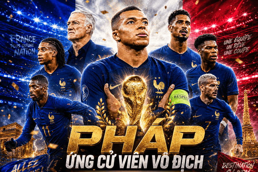 Thống kê thành tích của đội tuyển Pháp tại các mùa World Cup: Les Bleus khẳng định vị thế thế lực hàng đầu thế giới