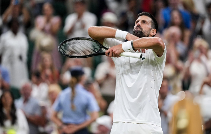 Djokovic hạ Auger-Aliassime sau 5 giờ kịch chiến để vào bán kết Wimbledon 2026