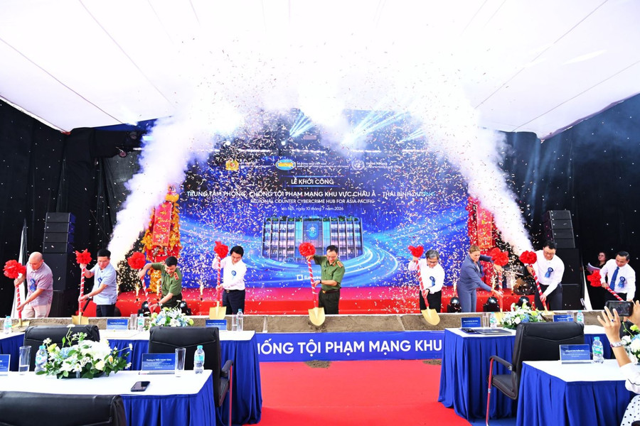 Khởi công xây dựng Trụ sở Trung tâm phòng, chống tội phạm mạng khu vực châu Á - Thái Bình Dương