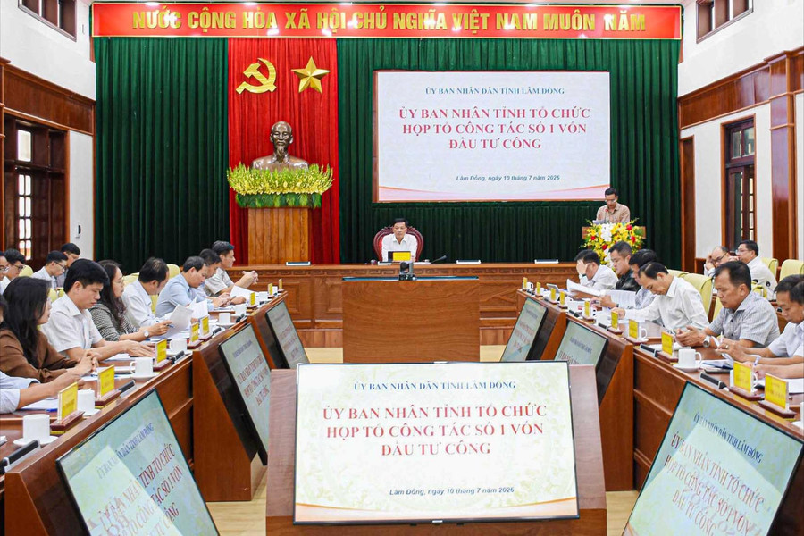 Lâm Đồng quyết tâm không để vốn đầu tư công "nằm chờ"