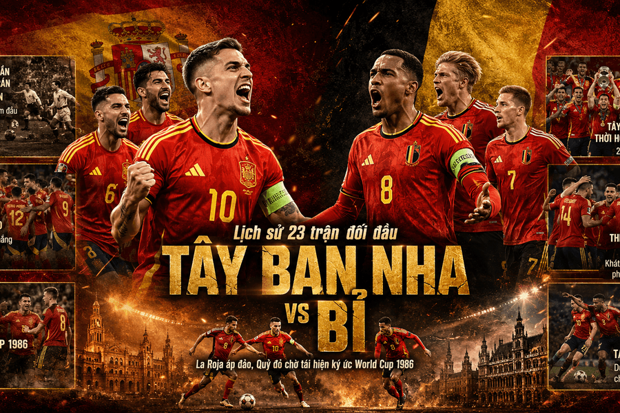 Lịch sử 23 trận đối đầu Tây Ban Nha vs Bỉ: La Roja áp đảo, Quỷ đỏ chờ tái hiện tứ kết World Cup 1986