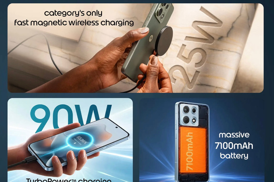 Motorola Edge 70 Max: Sức mạnh Snapdragon 8 Gen 5 và sạc không dây nam châm