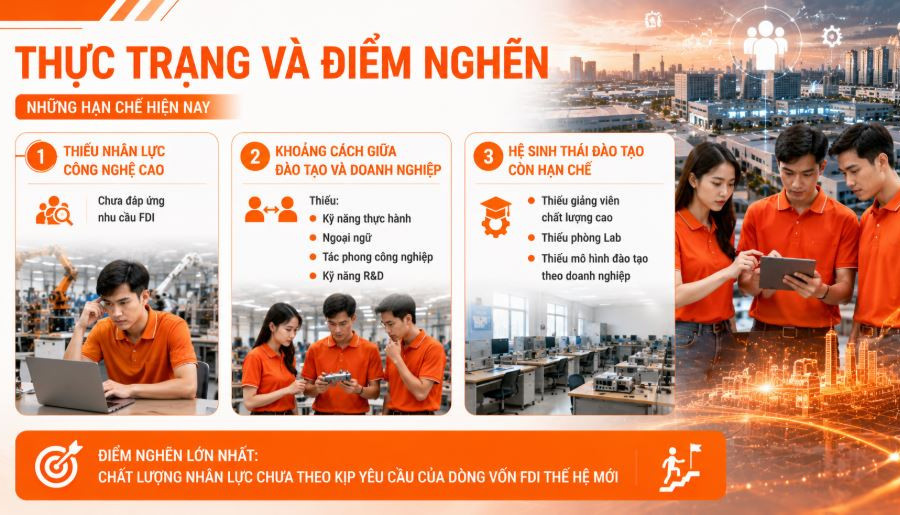 Phát triển khu công nghiệp Việt Nam: Khi nguồn nhân lực trở thành hạ tầng cốt lõi