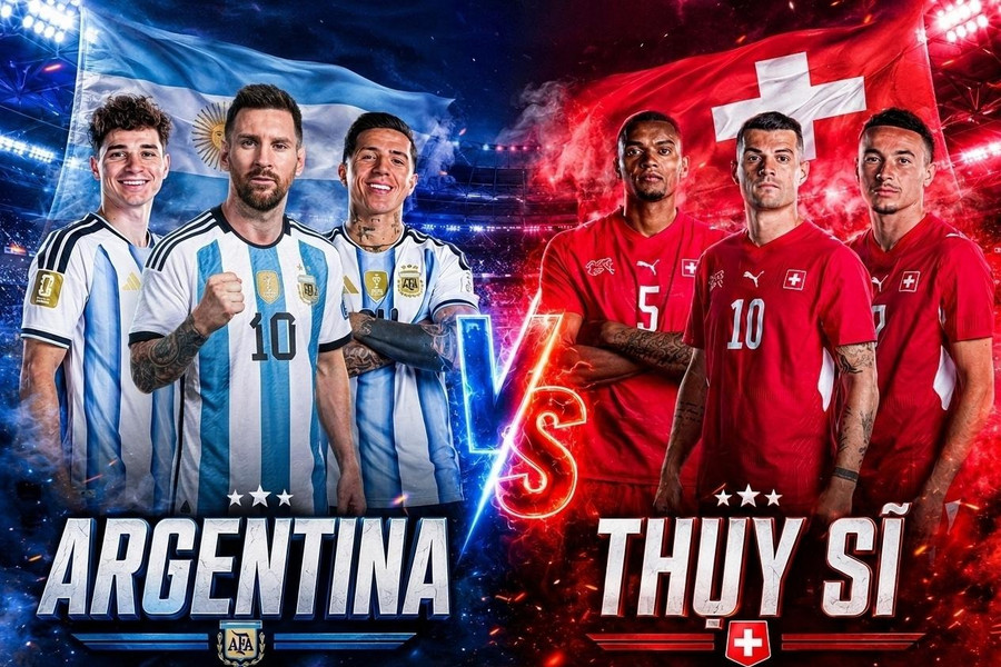 Lịch sử 7 trận đối đầu Argentina vs Thụy Sĩ: Messi chờ nối bước Di María, Xhaka thách thức nhà vua