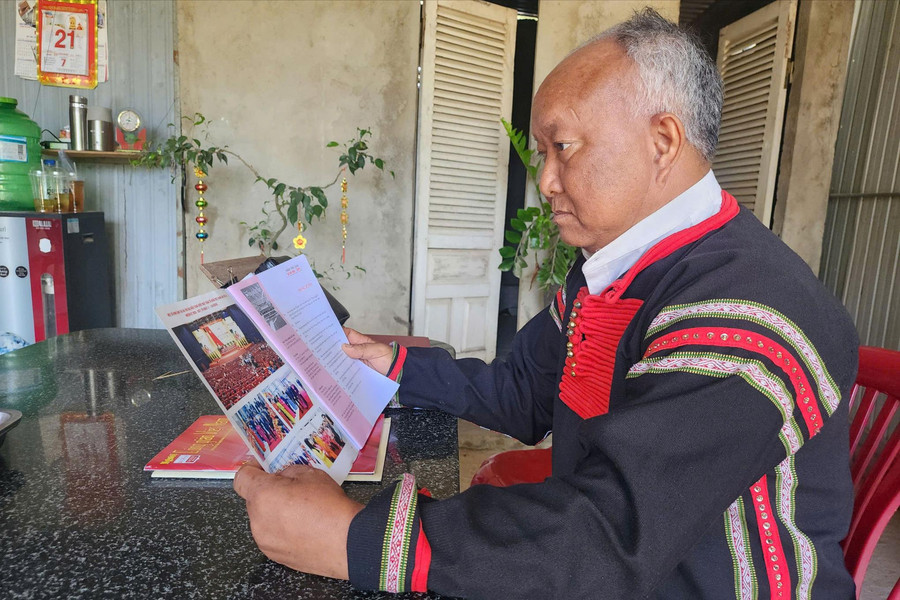 Già làng Da Cát Hà Dương - cầu nối ý Đảng, lòng dân