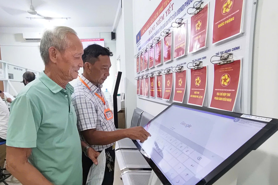 Phường Tiến Thành: Lấy sự hài lòng của người dân làm thước đo