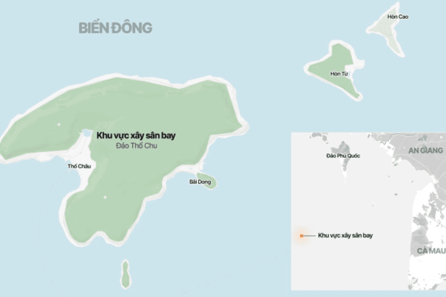 Quy hoạch sân bay Thổ Chu gần 29.000 tỷ đồng: Cú hích hạ tầng tại cực Tây Nam