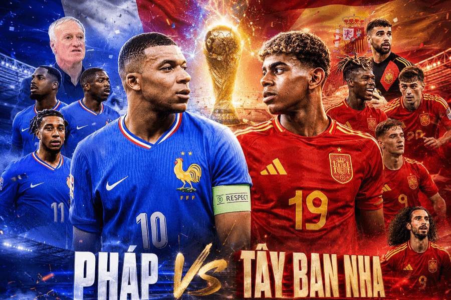 Nhận định bán kết Pháp vs Tây Ban Nha: Mbappe tái đấu Yamal trong ngày Quốc khánh