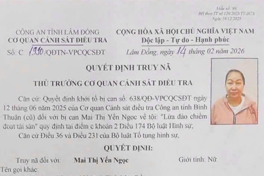 Công an Tánh Linh bắt giữ đối tượng truy nã về hành vi lừa đảo chiếm đoạt tài sản