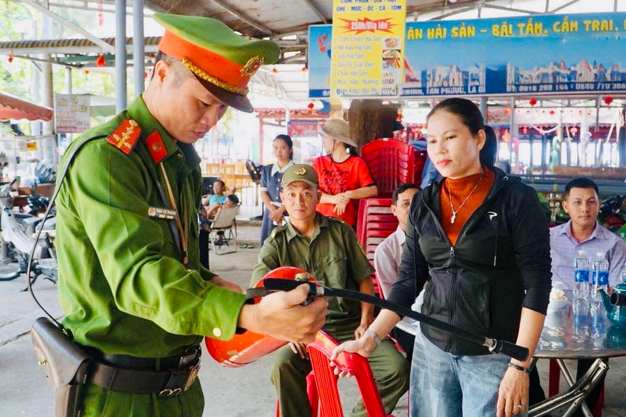 Phước Hội giữ bình yên từ cơ sở